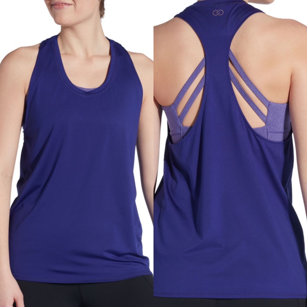 Calia Built in Bra Purple Tank Size XS/SM